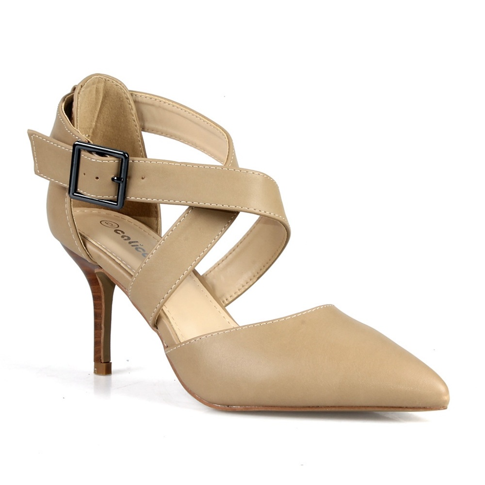 TARYN-01Criss cross Adjustable Ankle Strap Women's